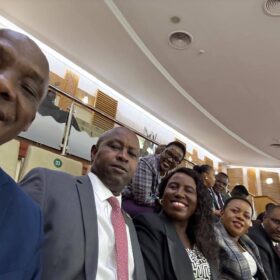 Delegation attending the reading of the 2026/2027 Budget Statement