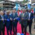 Cabinet Secretary Hon. Sen. Mutahi Kagwe joins Principal Secretary for Agriculture Dr. Kipronoh Ronoh Paul, CBS, and delegates during the launch of the AgriTec Africa International Exhibition and Conference at KICC, Nairobi.