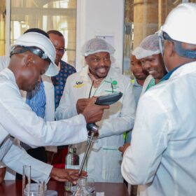 Scenes from Cabinet Secretary Hon. Sen. Mutahi Kagwe’s visit to West Valley Sugar Company, where he reviewed sugar, ethanol and power-generation opportunities in the sector.