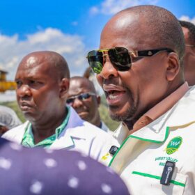 Scenes from Cabinet Secretary Hon. Sen. Mutahi Kagwe’s visit to West Valley Sugar Company, where he reviewed sugar, ethanol and power-generation opportunities in the sector.