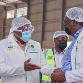 Scenes from Cabinet Secretary Hon. Sen. Mutahi Kagwe’s visit to West Valley Sugar Company, where he reviewed sugar, ethanol and power-generation opportunities in the sector.