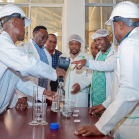 Scenes from Cabinet Secretary Hon. Sen. Mutahi Kagwe’s visit to West Valley Sugar Company, where he reviewed sugar, ethanol and power-generation opportunities in the sector.